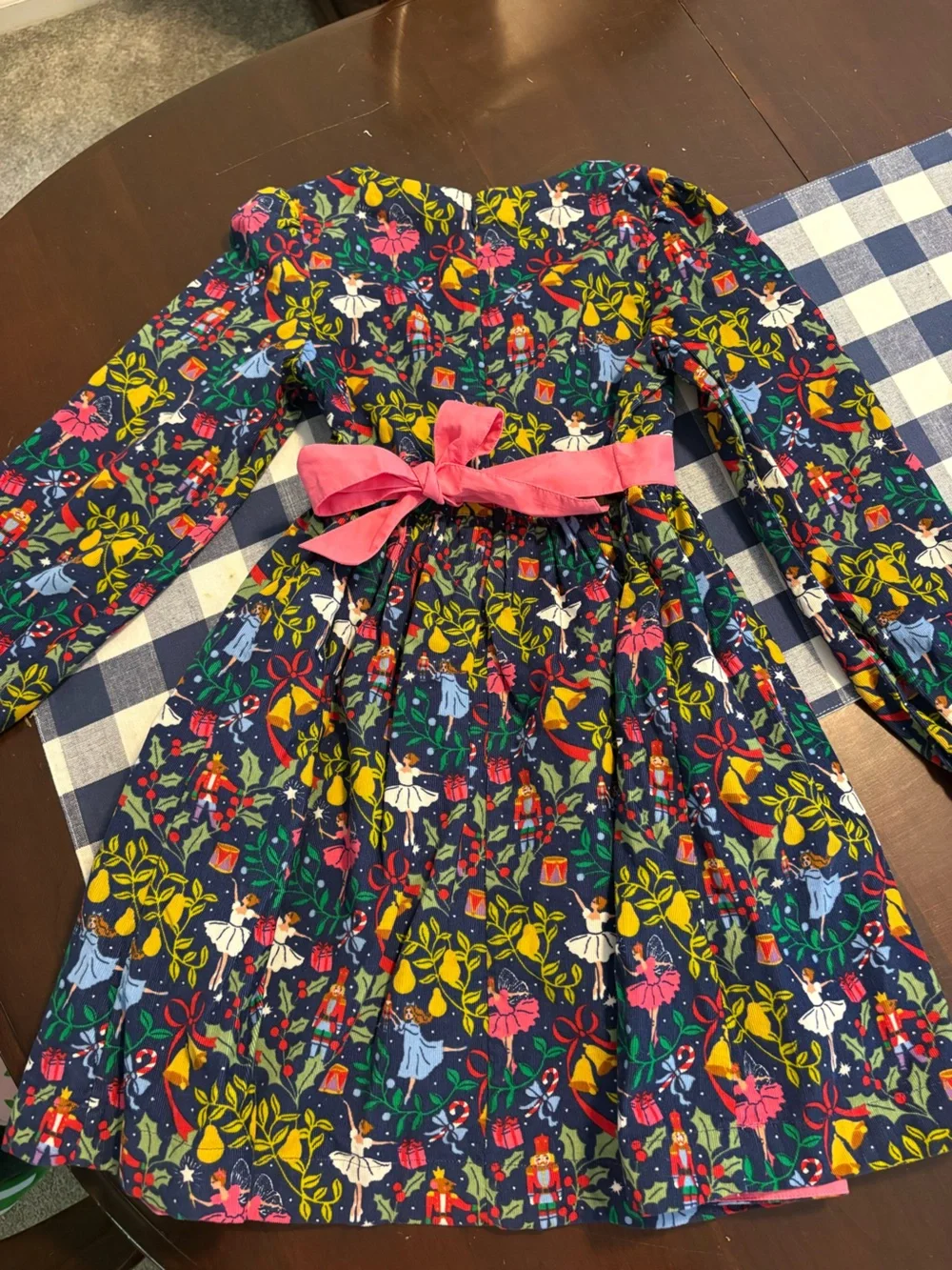 Mini Boden Dress, Nutcracker Dress, Christmas Dress, Ballerina